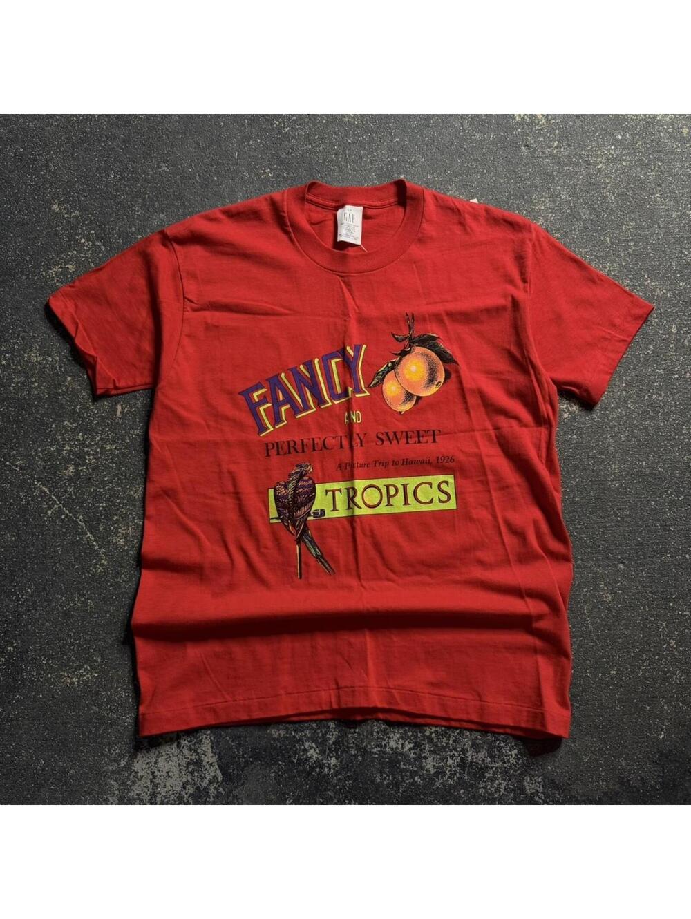 Vintage Rare USA Made Gap Produce Tee